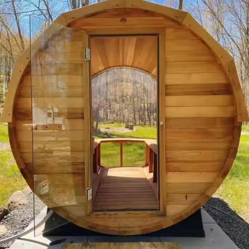 Thermabell Ember Barrel Sauna Trailer