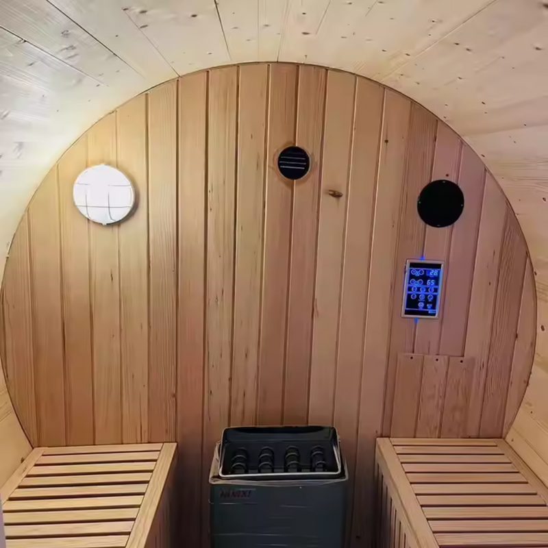 Thermabell Ember Barrel Sauna Trailer