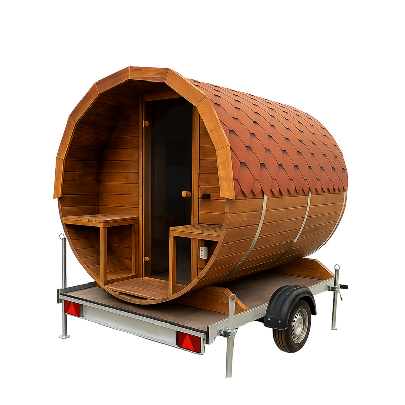 Thermabell Ember Barrel Sauna Trailer
